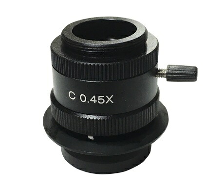 【ポイント10倍】アズワン LEDズーム実体顕微鏡用Cマウントアダプタ 1/2 SCM045X (3-6690-13) 《計測・測定・検査》