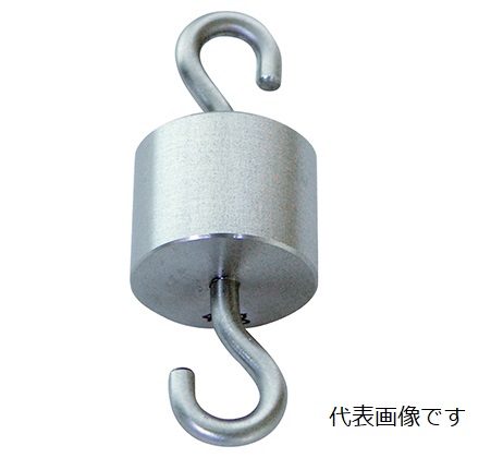 【ポイント5倍】アズワン 特殊分銅 M1円筒型上下フック付 500g 3-8488-06 《計測・測定・検査》|道具屋さん店