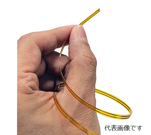 【ポイント10倍】アズワン リボン型温度センサ Y端子(M3)付 400mm RB-K-400-1-Y (3-8540-04) 《計測・測定・検査》|道具屋さん店