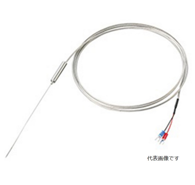 【ポイント5倍】アズワン 極細K熱電対(シース型) DS-1200-M3/100 (3-8922-02) 《計測・測定・検査》