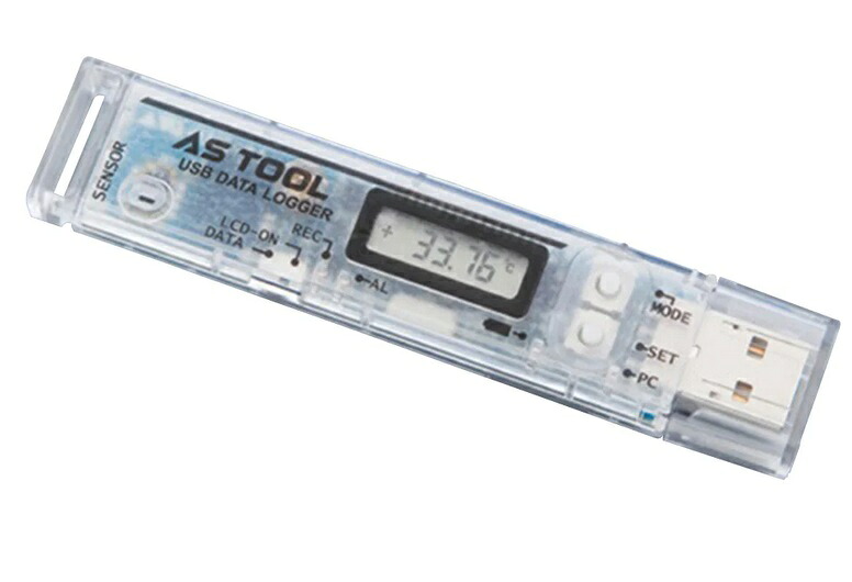 【ポイント10倍】アズワン 温湿度データロガー(USB直結タイプ) RX-350THP (2-7963-12) 《計測・測定・検査》｜道具屋さん店