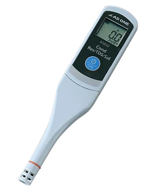 【ポイント10倍】アズワン 防水導電率計 校正証明書付 AS650 (2-902-01-20) 《計測・測定・検査》|道具屋さん店
