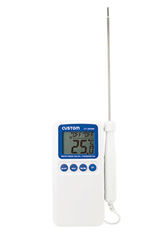 【ポイント10倍】アズワン 防水デジタル温度計 校正証明書付 CT-285WP 3-4750-01-20 《計測・測定・検査》