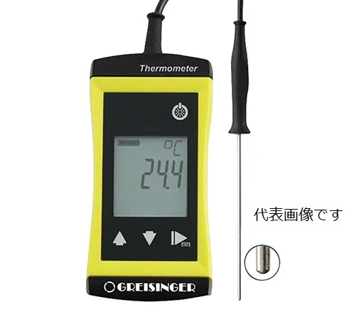 アズワン パウダーコンパクト高適確さ熱度計 φ1.5粍極細芯温プローブ G1730 (3-8566-03) 《位置づける・位置づける・精神測定検査》