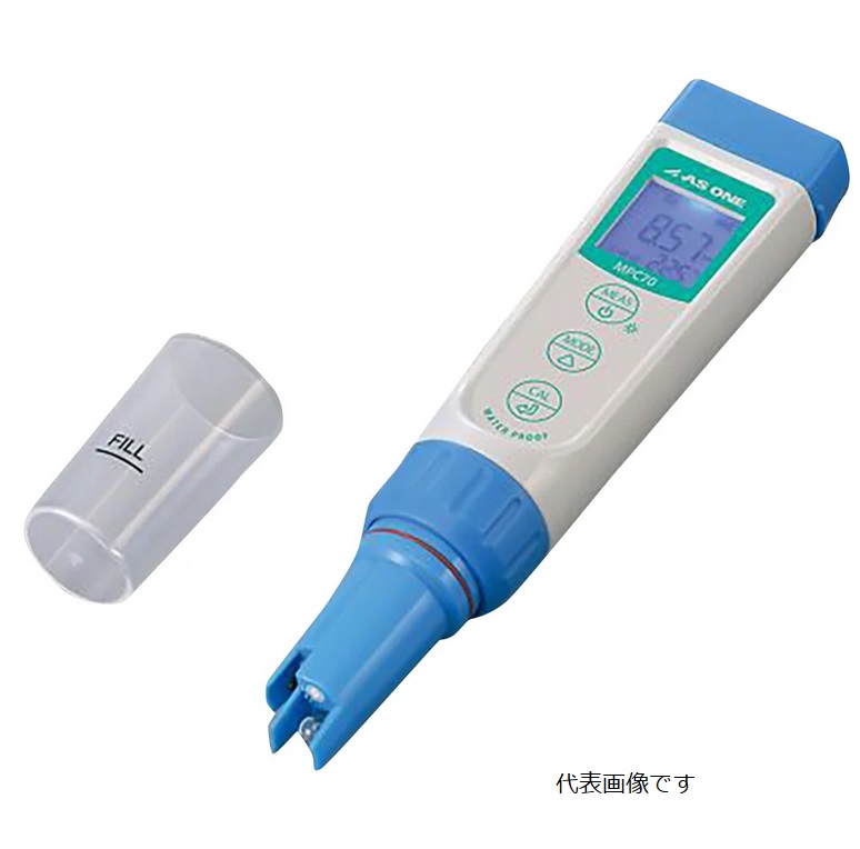 アズワン ペン型PH/導電率計 MPC70 (4-356-01) 《計測・測定・検査》
