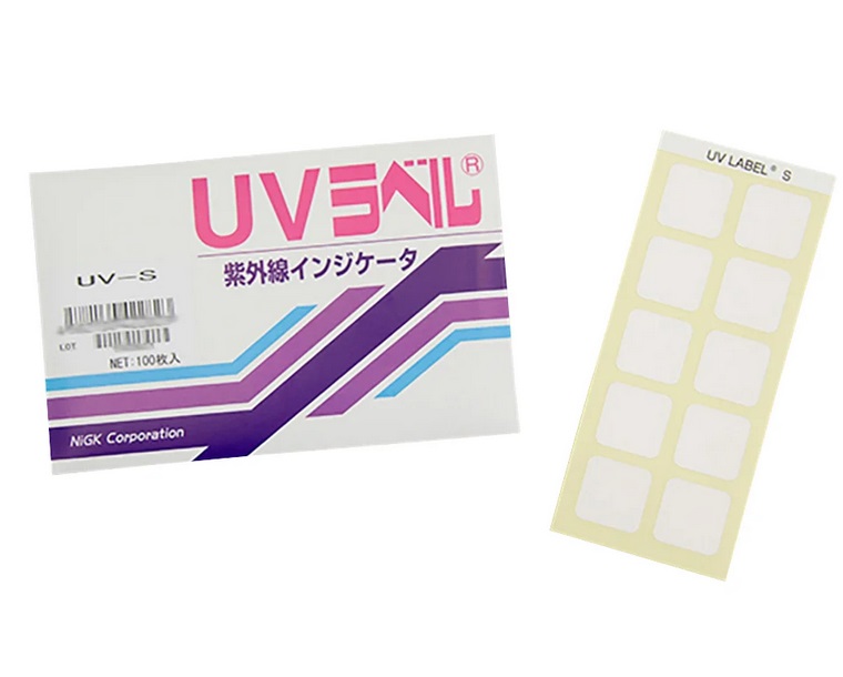 【ポイント10倍】アズワン UVラベル(不可逆/紫外線検知)100枚入 UV-S (6-7789-03) 《計測・測定・検査》｜道具屋さん店