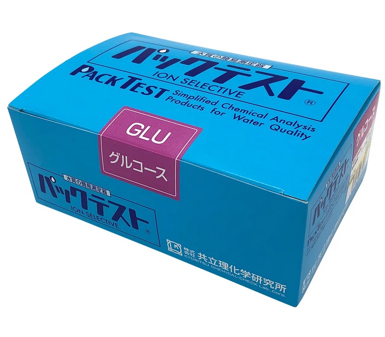 【ポイント10倍】アズワン パックテスト(簡易水質検査器具)グルコース用 WAK-GLU (6-8675-89) 《計測・測定・検査》