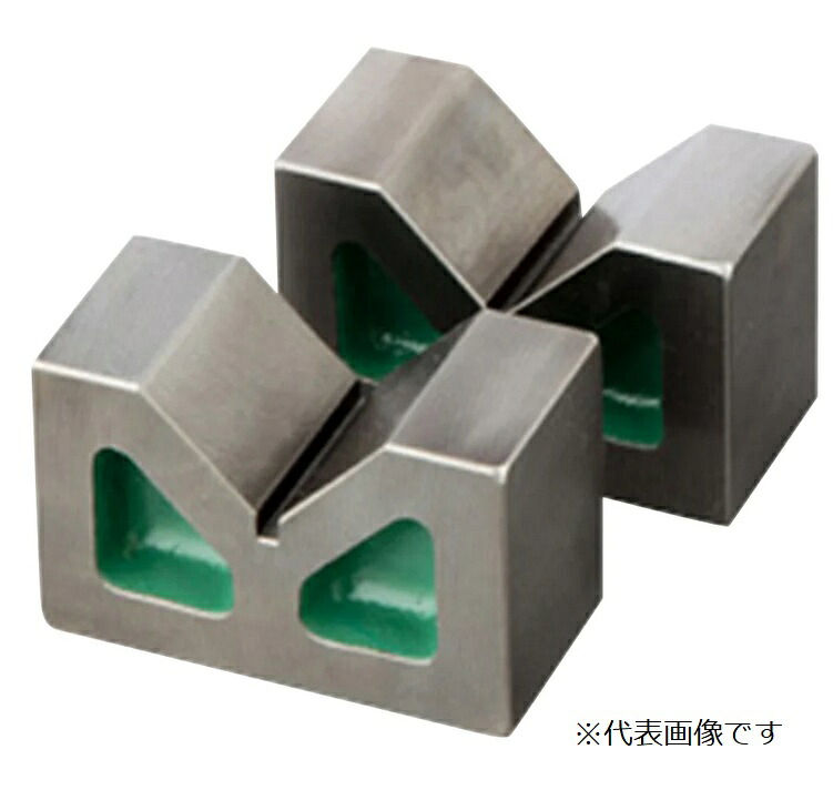 【ポイント10倍】アズワン VブロックB型 24×50×32mm 機械仕上 2個入 127-50K (1-3468-11) 《計測・測定・検査》