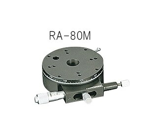 【ポイント10倍】アズワン 回転ステージ φ80mm RA-80M (3-5134-04) 《計測・測定・検査》