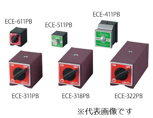 【ポイント10倍】アズワン マグネットホルダー台 40×63×49mm ECE-411PB (3-8606-03) 《計測・測定・検査》