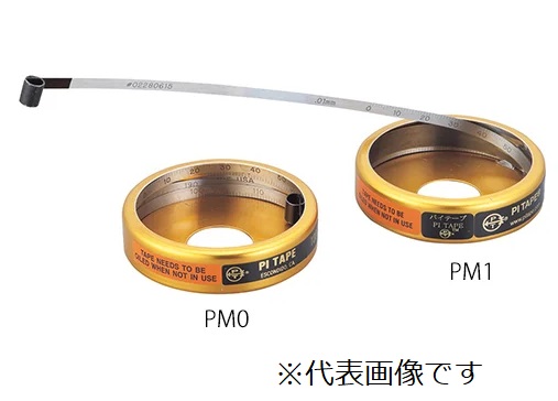 【直送品】 アズワン パリア犬磁気テープ(外径測定用)1200～1500粍 PM5 (3-9823-06) 《位置づける・位置づける・精神測定検査》 DIY・工具-計測工具-その他