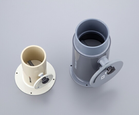 アズワン 配管用部品 風量調節ダンパ(直接型)φ100mm 1-1607-02 《実験設備・保管》