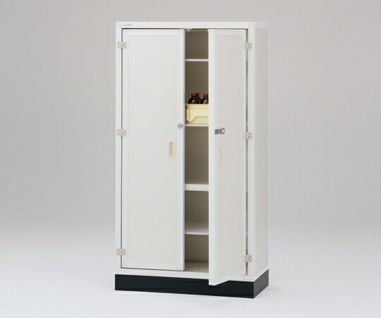 【ポイント10倍】【直送品】 アズワン ユニット型塩ビ薬品庫(トールタイプ) TK900 (1-1630-02) 《実験設備・保管》 【大型】