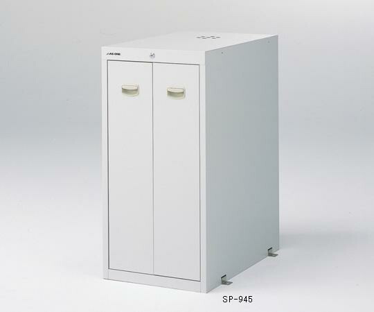 【尖んがり5倍】【直送品】 アズワン 耐震医薬品庫(スチール写真製)450×700×900粍 赤 SP-945R (1-4531-01) 《試験とり備える・納める》 【大型】