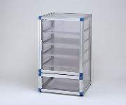 【尖んがり10倍】【直送品】 アズワン PETデシケーターBG 574×517×1020粍 BG-1PT (1-6003-01) 《試験とり備える・納める》 【大型】
