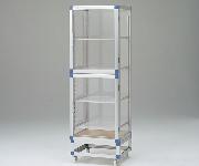【尖んがり10倍】【直送品】 アズワン PETデシケーター ステンレス鋼棚板 574×517×1770粍 S-PTS (1-6003-09) 《試験作り付ける・蔵置き》 【大型】