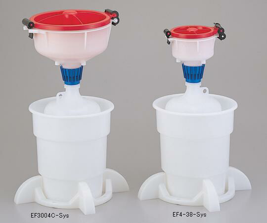 【ポイント10倍】【直送品】 アズワン 廃液回収システム 4L 高さ455mm EF4-38-Sys (1-7285-02) 《実験設備・保管》 41,470円