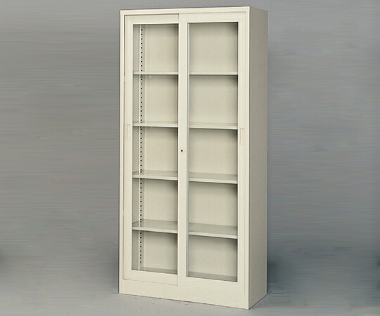 【ポイント5倍】【直送品】 アズワン スチール保管庫 G-36SG ガラス戸 1-9249-07 《実験設備・保管》 【大型】
