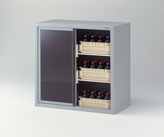 【尖んがり10倍】【直送品】 アズワン 塩ビ製医薬品納める庫 PVO-900 (3-5036-01) 《試験とり備える・納める》 【大型】