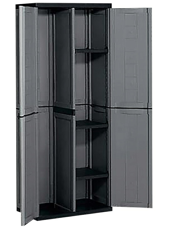 【ポイント10倍】【直送品】 アズワン 耐薬キャビネット(Jolly)(トール、両開き) 9732000 044401 (2-575-12) 《実験設備・保管》 【大型】|道具屋さん店