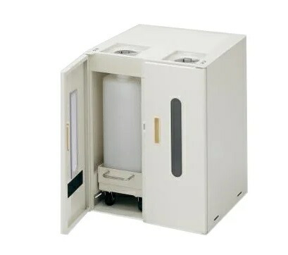 【尖んがり5倍】【直送品】 アズワン 廃液入れもの納める庫(UT-Lab.)納める数2本 WF-2 (2-712-02) 《試験とり備える・納める》 【大型】