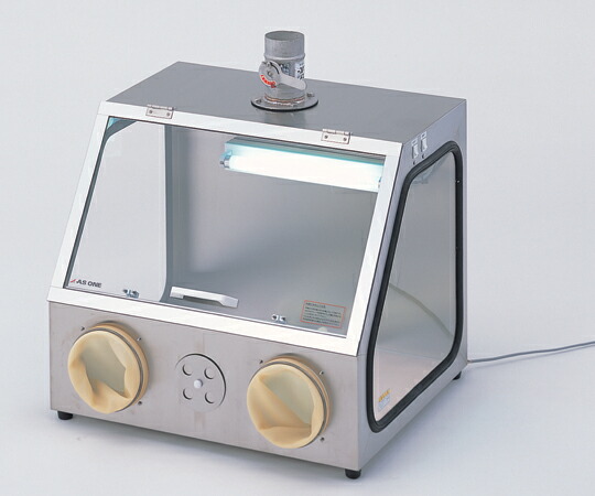 【尖んがり10倍】【直送品】 アズワン パソリナグローブボックス 排気ガス導管付 AS-600SE (3-4041-02) 《試験作り付ける・蔵置き》 【大型】