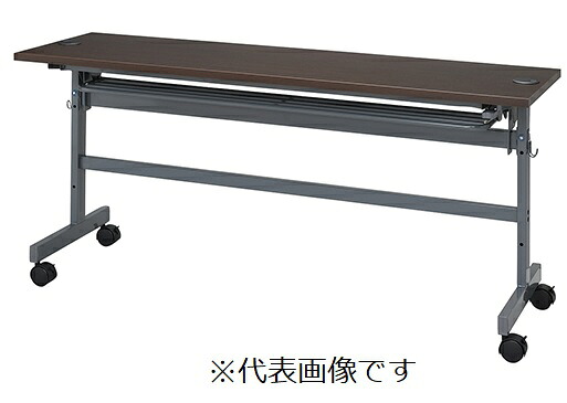 【ポイント5倍】【直送品】 アズワン 配線機能付きフォールディングテーブル ダークブラウン SHFTL4-1845DB (3-5924-03) 《実験設備・保管》 【特大・送料別】｜道具屋さん店