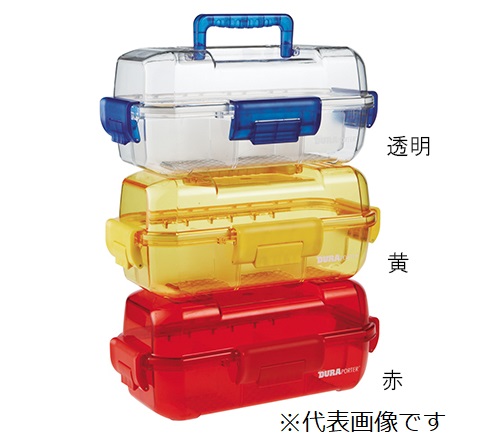 アズワン 防塵防湿キャリー(赤) HS120077 (3-5990-02) 《実験設備・保管》|道具屋さん店