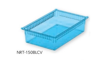 アズワン アルティア スタンダードポリカトレー クリアブルー 600×400×160 NRT-150BLCV (0-5733-12) 《実験設備・保管》 10,784円