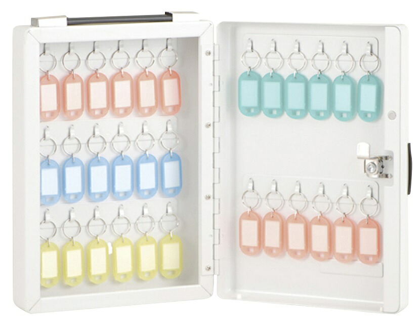 【ポイント5倍】アズワン キーボックス 30個 200&times;65&times;284mm NKB-E03 (1-2379-02) 《実験設備・保管》｜道具屋さん店