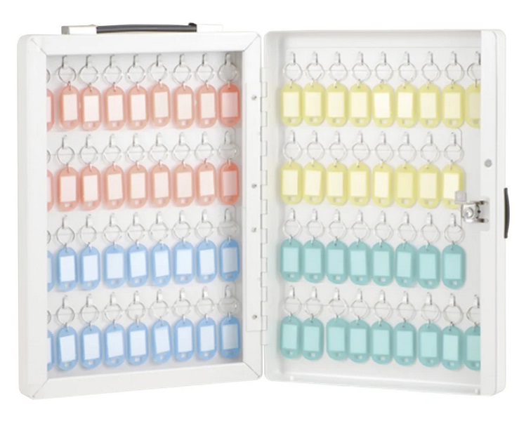 【ポイント10倍】アズワン キーボックス 70個 258×65×372mm NKB-E07 (1-2379-03) 《実験設備・保管》 10,217円