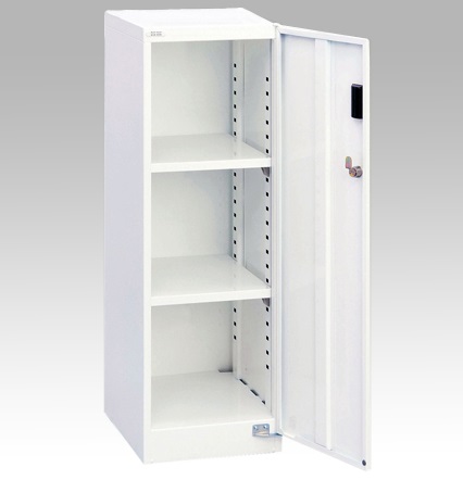 【尖んがり10倍】【直送品】 アズワン セキュリティフロアケース 277×366×880粍(A4大いさ・縦型)シロ AF-ST2 (1-3439-04) 《試験備え付ける・蔵入り》 【大型】 DIY・工具-はしご-はしご・作業台