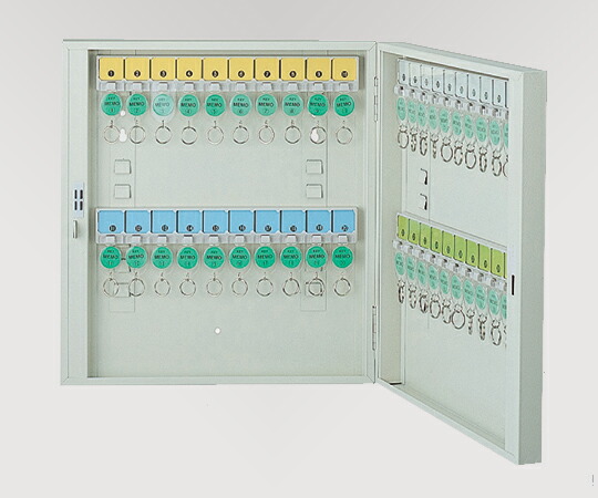 【ポイント5倍】アズワン キーボックス 375×62×390mm K-40 (1-6672-03) 《実験設備・保管》