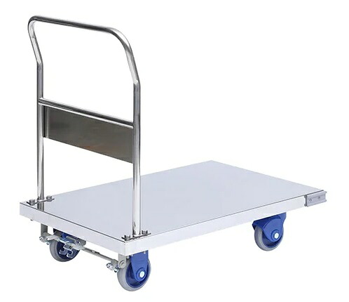 【尖んがり5倍】【直送品】 アズワン 静音ステンレス鋼手押し車 打ちきりあり 積み上げる掛け目300kg SUS-302GS+FB (3-4799-06) 《試験とり備える・納める》
