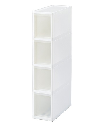 【直送品】 アズワン スリムストッカー 180×400×850粍 442637M4 (3-5117-02) 《試験作り付ける・蔵置き》 【大型】