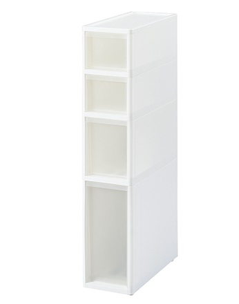 【直送品】 アズワン スリムストッカー 180×400×850粍 442639S2M1L1 (3-5117-04) 《試験作り付ける・蔵置き》 【大型】