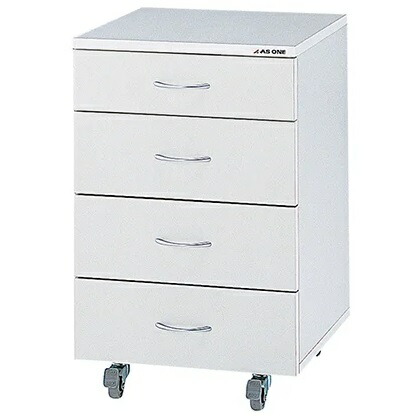 【ポイント10倍】【直送品】 アズワン 移動式ユニット 4段 450×450×690 3-5671-49 《実験設備・保管》 【大型】|道具屋さん店