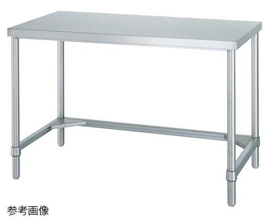 【ポイント5倍】【直送品】 アズワン 静音ステンレス作業台 幅1800×奥行900×高さ800mm WT-18090SI (1-1636-32) 《実験設備・保管》 【大型】