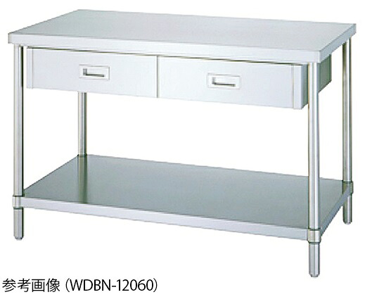 【直送品】 アズワン 引出付御勤め台 ベータ棚 WDBN-18090 (1-2471-35) 《試み取りつける・倉入れ》 【大型】