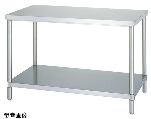 【直送品】 アズワン ステンレス鋼御役目台(ベータ棚) 1800×750×800粍 WB-18075 (1-6558-33) 《試験とり備える・納める》 【大型】
