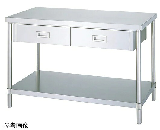 【尖んがり10倍】【直送品】 アズワン ステンレス鋼やり方台(ベータ棚) 750×600×800粍 WDB-7560 (1-6559-23) 《試験作り付ける・蔵置き》 【大型】