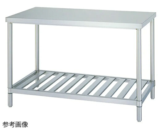 【直送品】 アズワン ステンレス鋼御役目台(スノコ棚) 750×600×800粍 WSN-7560 (1-7834-23) 《試験とり備える・納める》 【大型】
