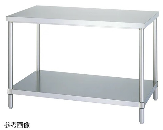 【直送品】 アズワン ステンレス鋼御役目台(ベータ棚) 900×450×800粍 WBN-9045 (1-7835-24) 《試験とり備える・納める》 【大型】