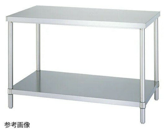 【ポイント10倍】【直送品】 アズワン ステンレス作業台(ベタ棚) 1800×750×800mm WBN-18075 (1-7835-33) 《実験設備・保管》 【大型】