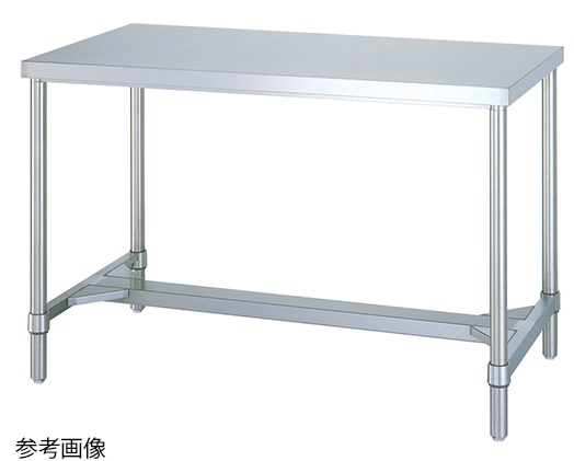 【尖んがり10倍】【直送品】 アズワン ステンレス鋼御役目台(H枠) 1500×750×800粍 WHN-15075 (1-7836-28) 《試験とり備える・納める》 【大型】