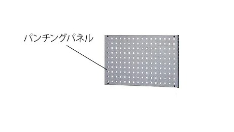 【ポイント5倍】アズワン パネルラック用パンチングパネル HP06-8-630 (3-136-11) 《実験設備・保管》｜道具屋さん店