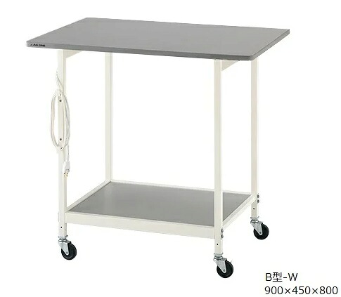 【直送品】 アズワン ニューラボベンチ ホワイトカラー(組立済) スタンダード B-W 3-6666-04 《実験設備・保管》 【大型】