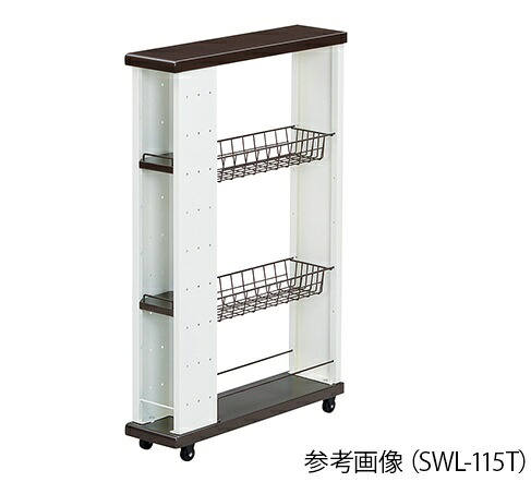 【尖んがり5倍】アズワン か細い手押し車 200×550×850粍 SWL-120T (3-7465-02) 《試験作り付ける・蔵置き》