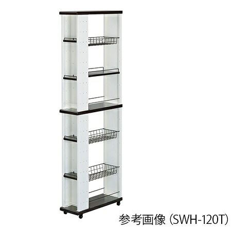 アズワン か細い手押し車 200×550×1640粍 SWH-120T (3-7465-04) 《試験作り付ける・蔵置き》