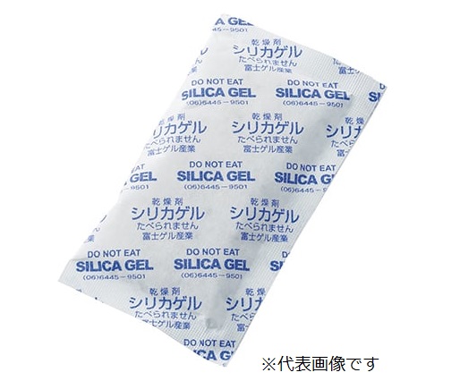 アズワン シリカゲル 無ちり紙(青緑色無償性)50g 250個入 CP50g(NB) (3-8129-03) 《試験作り付ける・蔵置き》